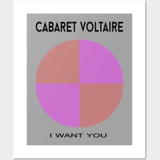 Cabaret Voltaire - I Want You. Posters and Art